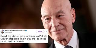 Find gifs with the latest and newest hashtags! Star Trek The 13 Best Memes From Patrick Stewart Reprising His Role As Jean Luc Pickard Indy100 Indy100