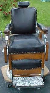 Koken Barber Chair Brass Lantern Antiques Silla De Barbero Barberos Barberia