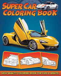 These eight new coloring pages are designed in collaboration with automotive artist and designer, jon sibal. Supercar Coloring Book For Kids Book Creators