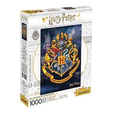 Aquarius aquarius harry potter crests puzzle 1,000 piece jigsaw puzzle. Aquarius Harry Potter Hogwarts Crest 1000 Piece Puzzle