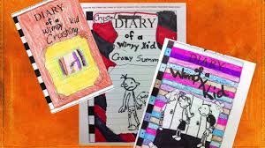 3 easy diy book cover ideas. Diary Of A Wimpy Kid 9 Diy Book Covers By Fans Youtube