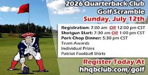 2026 Heritage Hills Quarterback Club Golf Scramble