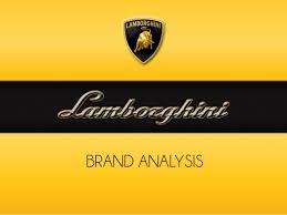 Lamborghini offers 3 new car models in india. Lamborghini Brand Analysis