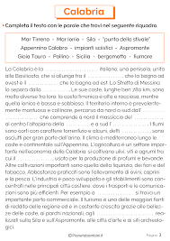 Un motore di ricerca ti permette di trovare la perla rara tara centinaia di insegnanti privati/e a concordia sulla secchia. Calabria Schede Didattiche Per La Scuola Primaria Pianetabambini It