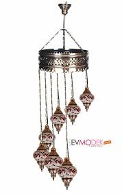 Mozaik Lamba 3 Http Evmodek Com U18461 89 Yedili Sarkit Mozaik Lamba 1 Aydinlatma Decorange Htm Med Bilder Lysekrone Taklamper