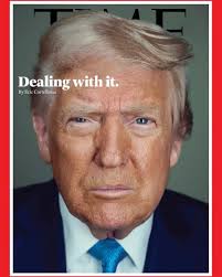 TIME just dropped this 🔥 photo for Trump's First 100 Days interview. From  2015 ➡️ 2025, one name has defined the movement... President Trump has  reshaped American politics like no one else.