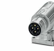 Phoenix Contact Circular Connector, 4 Contacts, Front, M17 Connector, Plug,  Male, IP66, IP68, M17 PRO Series