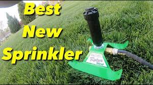 It is ideal to water lawns about one inch of water per week. How To Water Large Areas Fast Best Water Sprinkler Youtube