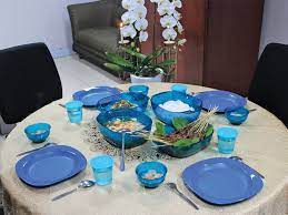 Gambar makanan di meja makan. Perlengkapan Percantik Meja Makan