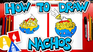 *this is an instant pdf download and not a physical book* learn how to draw 50 different dinosaurs! Learn How To Draw Funny Nachos Watch Art For Kids Hub Facebook