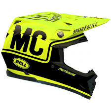 Bell Motocross Helmet Moto 9 Fasthouse Le Flo Yellow
