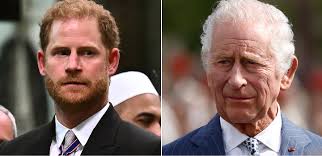 Prins Harry och kung Charles återförenas