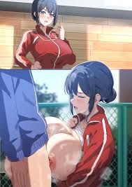 先輩マネージャーのパイズリ - Page 8 - IMHentai