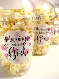 Popcorn Boxes Baby Shower It S A Girl By Poshboxcouture On Etsy 23 00 Baby Shower Popcorn Popcorn Baby Shower Favors Baby Shower Fun