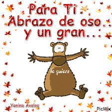 abrazo de oso | Abrazos de oso, Imagenes de abrazos tiernos, Abrazo de  buenos dias