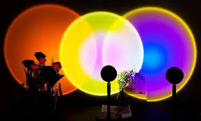 The sun lamp is inspired by scandinavia's beautiful sunsets. Up To 75 Off On Sunset Lamp Rainbow Floor Sta Groupon Goods