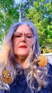 Gardening out doors in a raised garden bed