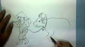 Check spelling or type a new query. Menggambar Petani Dan Kerbau Youtube