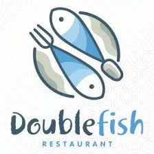 Double Fish Restaurant Logo Restaurant Fish Logo Logo Design