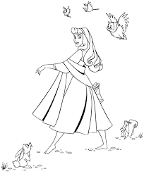 Sleeping beauty coloring page, aurora coloring page. Free Printable Sleeping Beauty Coloring Pages For Kids