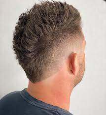15 Lit Faux Hawk Fade Haircuts For Guys In 2021 Faux Hawk Hairstyles Mohawk Hairstyles Men Mens Hairstyles Thick Hair