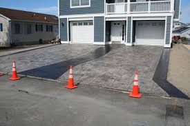 The number of steps or risers depends on the actual height from the ground to the bottom of the door sill. Photo Gallery Of Concrete And Masonry Projects In New Jersey