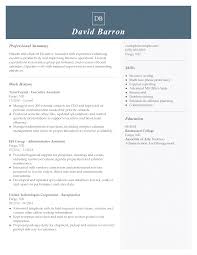 Executive Assistant Resume Example Tips Myperfectresume