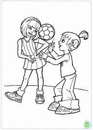 Stephanie et le football, lazytown. Lazy Town Coloring Page Coloring Home