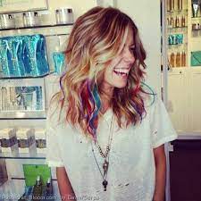 By Dawn Serpa Dip Dye Hair Hair Color Highlights Bright Hair Colors