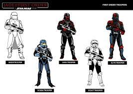 First Order Troopers By Jarol Tilap On Deviantart Star Wars Ships Star Wars Empire Star Wars Facts