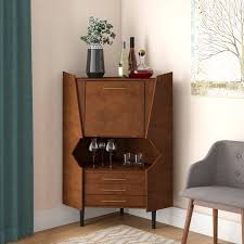 Reflect liquor cabinet ws22, bars & bar carts rent for home staging. Wrought Studio Hester Corner Bar Cabinet Reviews Wayfair Ca