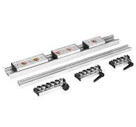 CNC Built-in Double Axis Aluminum Linear Guide Sgr10 Sgr15 Sgr20 Sgr25  Locking Slide Block Dual Shaft Roller Wheel Guide Rail with Sgb 3/4/5  Wheels ...