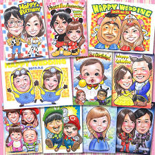 送料無料 いつまで 古希 プレゼント 似顔絵 還暦 急ぎ 写真 安い 米寿 傘寿 喜寿 イラスト - イラスト