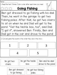 First Grade Reading Comprehension Passages Sequencing Story Events Sequencing Reading Passages First Grade Reading Comprehension Reading Passages