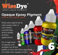 Solid Opaque Pigments for Coloring Epoxy Resin