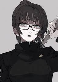 Originally from the zenin family, maki left on her own due to being rejected for her lack of cursed. Zenin Maki Jujutsu Kaisen Image 3188770 Zerochan Anime Image Board