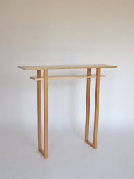 Tall Narrow Foyer Table Wood Hall Table Side Table Etsy In 2020 Hall Table Narrow Console Table Foyer Table