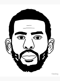 CHRIS PAUL NO NONSENSE GLARE CP3 MINIMALIST DESIGN" Art Print for Sale by  CleoDog