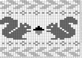 Tricksy Knitter Charts Squirrel Friends Knitting Charts