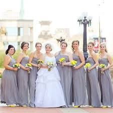 Floor Length Gray Bridesmaid Dresses Bridesmaid Dresses Grey Bridesmaid Dresses Fall Wedding Color Schemes