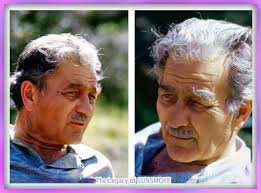 Milburn Stone off-duty from his role as Doc Galen Adams