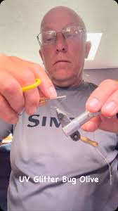 Let’s tie a UV Olive Glitter Bug , A simple tie yet very effective. With a  hidden bead in the thorax it will run a little deeper for you. Fish it 18  to 20” behind your favorite woolly bugger or a ...