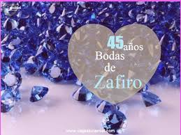 45 Anos Bodas De Zafiro Lunamiel Save The Date
