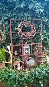 Garten T Raume Naturlich Deko Diy Garden Projects Garden Art Projects Backyard Decor