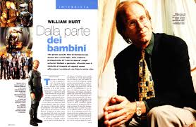 Con william hurt kathleen turner geena davis amy wright bill pullman david on stiers. William Hurt Gioia By Elisa Leonelli