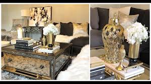 Diy Dollar Tree Glam Coffee Table Decor Ideas Youtube Glam Coffee Table Decorating Coffee Tables Glam Coffee Table Decor