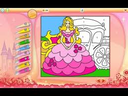 There are also more grown up looking princess coloring pages for teens and older children. Color By Numbers Princesses Game For Kids Gameplay Review Youtube