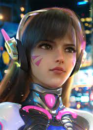Dva by Sevenbees : r/Overwatch
