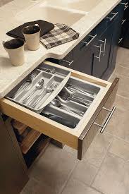 Sold and shipped by mdesign. Double Cutlery Tray Kitchen Craft Cabinetry
