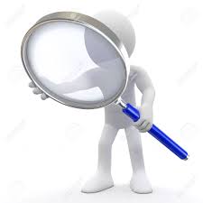 It's a simple you can take an up close picture with your phone, and then zoom in on the picture to get an up. Man With Magnifying Glass Stock Photo Picture And Royalty Free Image Image 8443366
